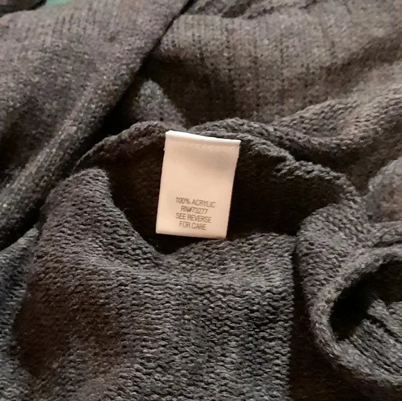 NEW Croft & Barrow size XL open cardigan sweater - Picture 5 of 5